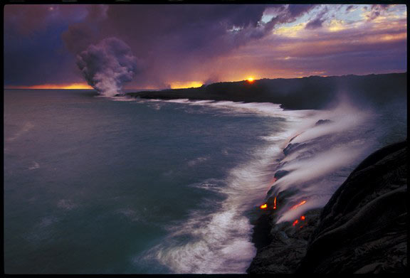 Lava Flow by Art Wolfe