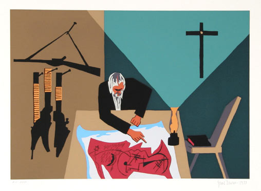 John Brown #13 by Jacob Lawrence