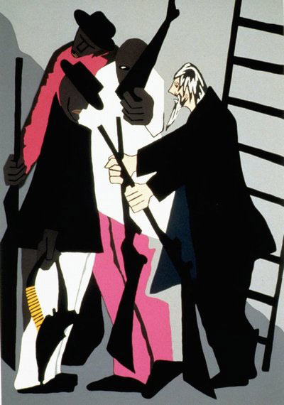 John Brown #6 by Jacob Lawrence