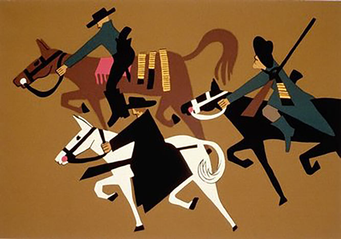 John Brown #5 by Jacob Lawrence