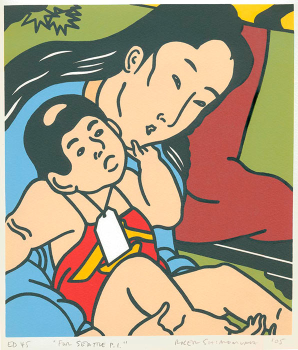 Mistaken Identities 5 by Roger Shimomura