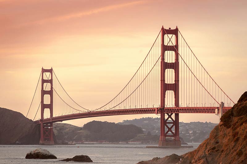 Photo of the Golden Gate Bridge